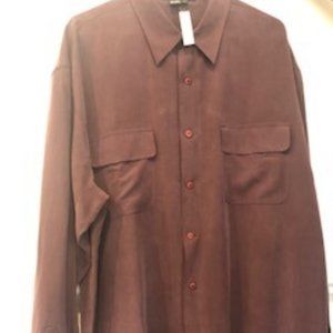 Bernini Beverly Hills Men's XL Silk Shirt